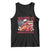 Trump Welcome To America's Gulf Tank Top US Flag TS02 Black Print Your Wear