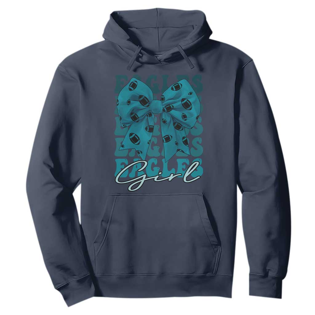 Eagle Girls Coquette Bow Retro Vintage Hoodie TS02 Navy Print Your Wear