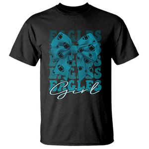 Eagle Girls T Shirt Midnight Green Coquette Bow Retro Vintage TS02 Black Print Your Wear