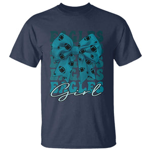 Eagle Girls T Shirt Midnight Green Coquette Bow Retro Vintage TS02 Navy Print Your Wear