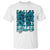 Eagle Girls T Shirt Midnight Green Coquette Bow Retro Vintage TS02 White Print Your Wear