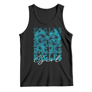 Eagle Girls Tank Top Midnight Green Coquette Bow Retro Vintage TS02 Black Print Your Wear