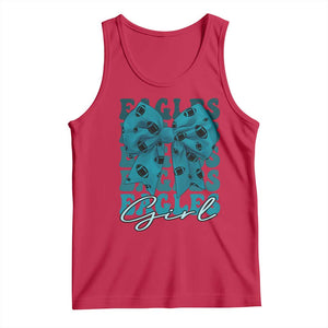 Eagle Girls Tank Top Midnight Green Coquette Bow Retro Vintage TS02 Red Print Your Wear
