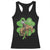 St Patrick's Day Lucky Cowboy Racerback Tank Top Retro Vintage Clover TS02 Black Print Your Wear