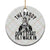 Funny Saint Patrick Ceramic Ornament The Paddy Don't Start Til I Walk In St Patrick's Day Humor TS02 1pc Christmas Plaid Print Your Wear