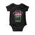 Melanin Cowgirl Swag Baby Onesie Pink Green African American Cowgirls Black History TS02 Black Print Your Wear