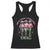 Melanin Cowgirl Swag Racerback Tank Top Pink Green African American Cowgirls Black History TS02 Black Print Your Wear