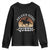 Melanin Rodeo Queen Youth Sweatshirt Cowgirl Riding Horse African American Cowgirls Retro TS02 Black Print Your Wear
