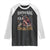 Melanin Cowgirl Raglan Shirt Boots & Bling It's A Cowgirl Thing Black History TS02 Black White Print Your Wear