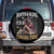 Melanin Cowgirl Spare Tire Cover Boots & Bling It's A Cowgirl Thing Black History TS02 No hole Black Print Your Wear