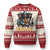 Howdy Melanin Cowgirl Knit Sweatshirt Retro Western Rodeo African American Women Black History TS02 Red Print Your Wear