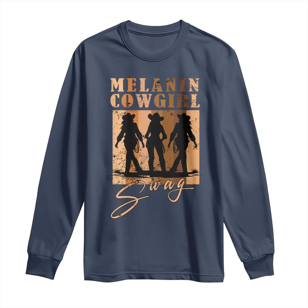 African Melanin Cowgirl Swag Racerback Tank Top Cowgirls Black History Pride Retro TS02 main image 0