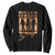 Melanin Cowgirl Swag Sweatshirt African American Cowgirls Black History Pride Retro TS02 Black Print Your Wear