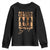 Melanin Cowgirl Swag Youth Sweatshirt African American Cowgirls Black History Pride Retro TS02 Black Print Your Wear