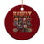Howdy Melanin Cowgirl Ceramic Ornament Black History Western Rodeo Texas TS02 1pc Red Print Your Wear