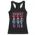 Howdy Melanin Cowgirl Racerback Tank Top Howdy Melanin Black Women Western Rodeo Black Cowgirls TS02 Black Print Your Wear