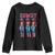Howdy Melanin Cowgirl Youth Sweatshirt Howdy Melanin Black Women Western Rodeo Black Cowgirls TS02 Black Print Your Wear