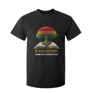 Black History Teacher T Shirt For Kid Honoring The Past Inspiring The Future Tree of Life TS02 Black Print Your Wear