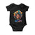 Black History Education Is Freedom Baby Onesie Black Teacher Books TS02 Black Print Your Wear