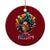 Black History Education Is Freedom Ceramic Ornament Black Teacher Books TS02 1pc Red Print Your Wear