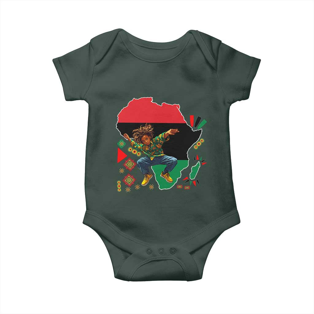 Black Son Future Leader Baby Onesie African American Pride Black History Month TS02 Print Your Wear