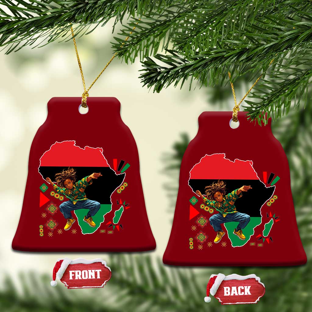 Black Son Future Leader Ceramic Ornament African American Pride Black History Month TS02 Print Your Wear