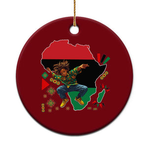Black Son Future Leader Ceramic Ornament African American Pride Black History Month TS02 1pc Red Print Your Wear