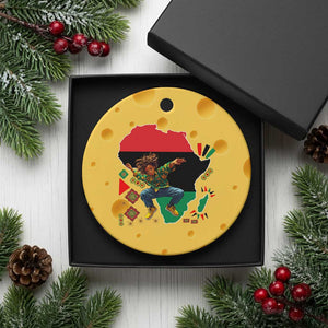 Black Son Future Leader Ceramic Ornament African American Pride Black History Month TS02 1pc Yellow Cheese Print Your Wear