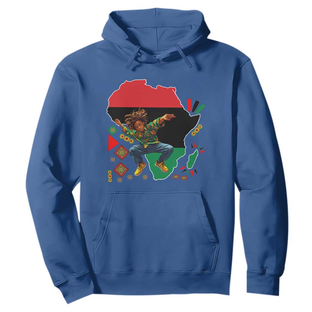 Black Son Future Leader Hoodie African American Pride Black History Month TS02 Royal Blue Print Your Wear