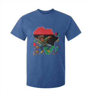 Black Son Future Leader T Shirt For Kid African American Pride Black History Month TS02 Royal Blue Print Your Wear