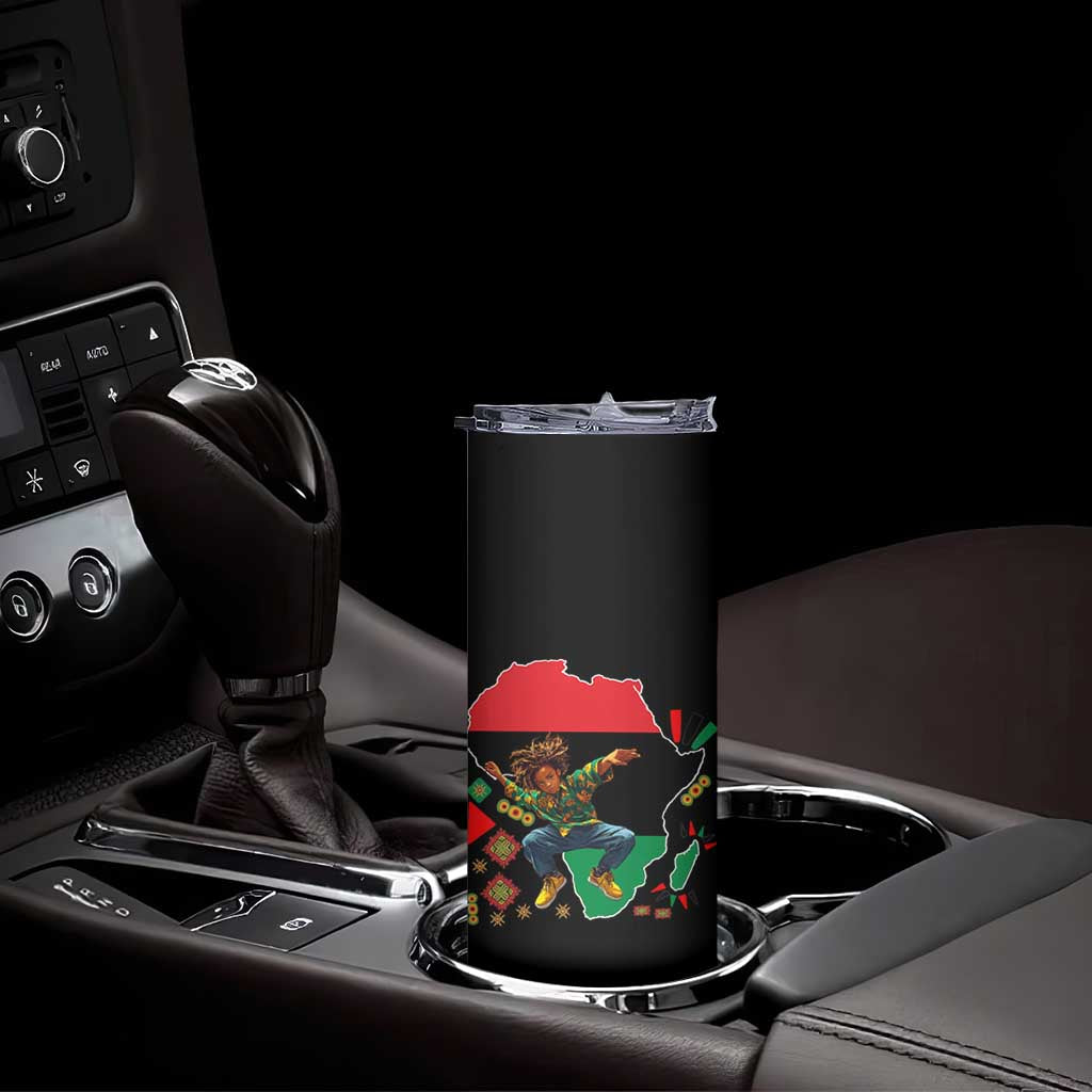 Black Son Future Leader Skinny Tumbler African American Pride Black History Month TS02 Print Your Wear