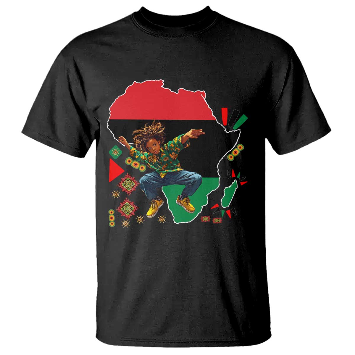 Black Son Future Leader T Shirt African American Pride Black History Month TS02 Black Print Your Wear