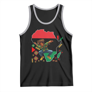 Black Son Future Leader Tank Top African American Pride Black History Month TS02 Black Athletic Heather Print Your Wear