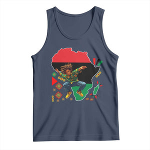 Black Son Future Leader Tank Top African American Pride Black History Month TS02 Navy Print Your Wear