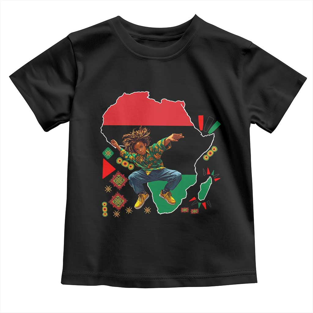 Black Son Future Leader Toddler T Shirt African American Pride Black History Month TS02 Black Print Your Wear