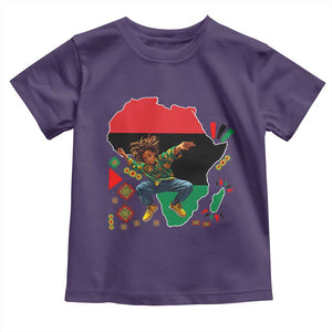Black Son Future Leader Toddler T Shirt African American Pride Black History Month TS02 Purple Print Your Wear