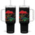 Black Son Future Leader Tumbler With Handle African American Pride Black History Month TS02 One Size: 40 oz Black Print Your Wear