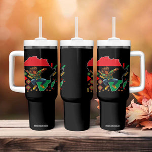Black Son Future Leader Tumbler With Handle African American Pride Black History Month TS02 Print Your Wear