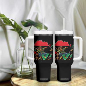 Black Son Future Leader Tumbler With Handle African American Pride Black History Month TS02 Print Your Wear