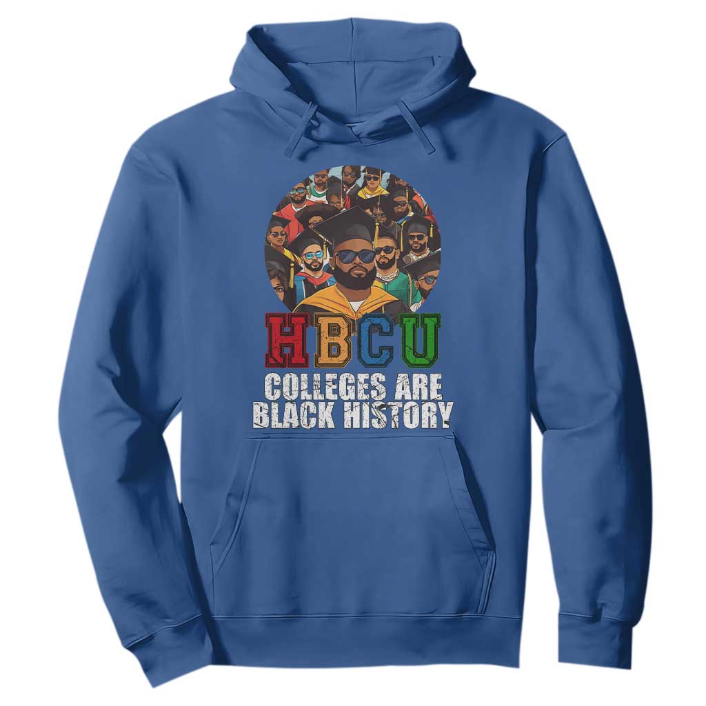 HBCU Colleges Are Black History Hoodie African Education TS02 Royal Blue Print Your Wear