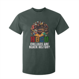 HBCU Colleges Are Black History T Shirt For Kid African Education TS02 Dark Forest Green Print Your Wear