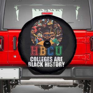 HBCU Colleges Are Black History Spare Tire Cover African Education TS02 Black Print Your Wear
