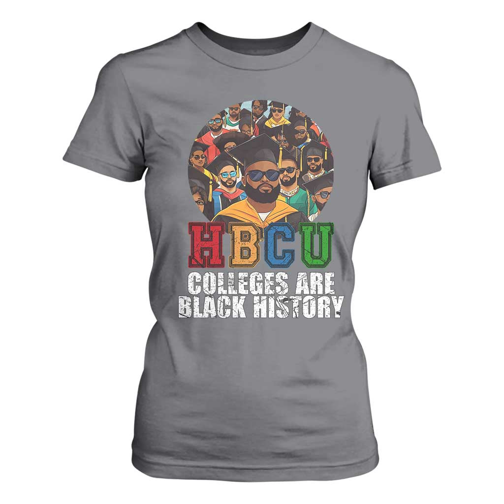 HBCU Colleges Are Black History T Shirt For Women African Education TS02 Charcoal Print Your Wear
