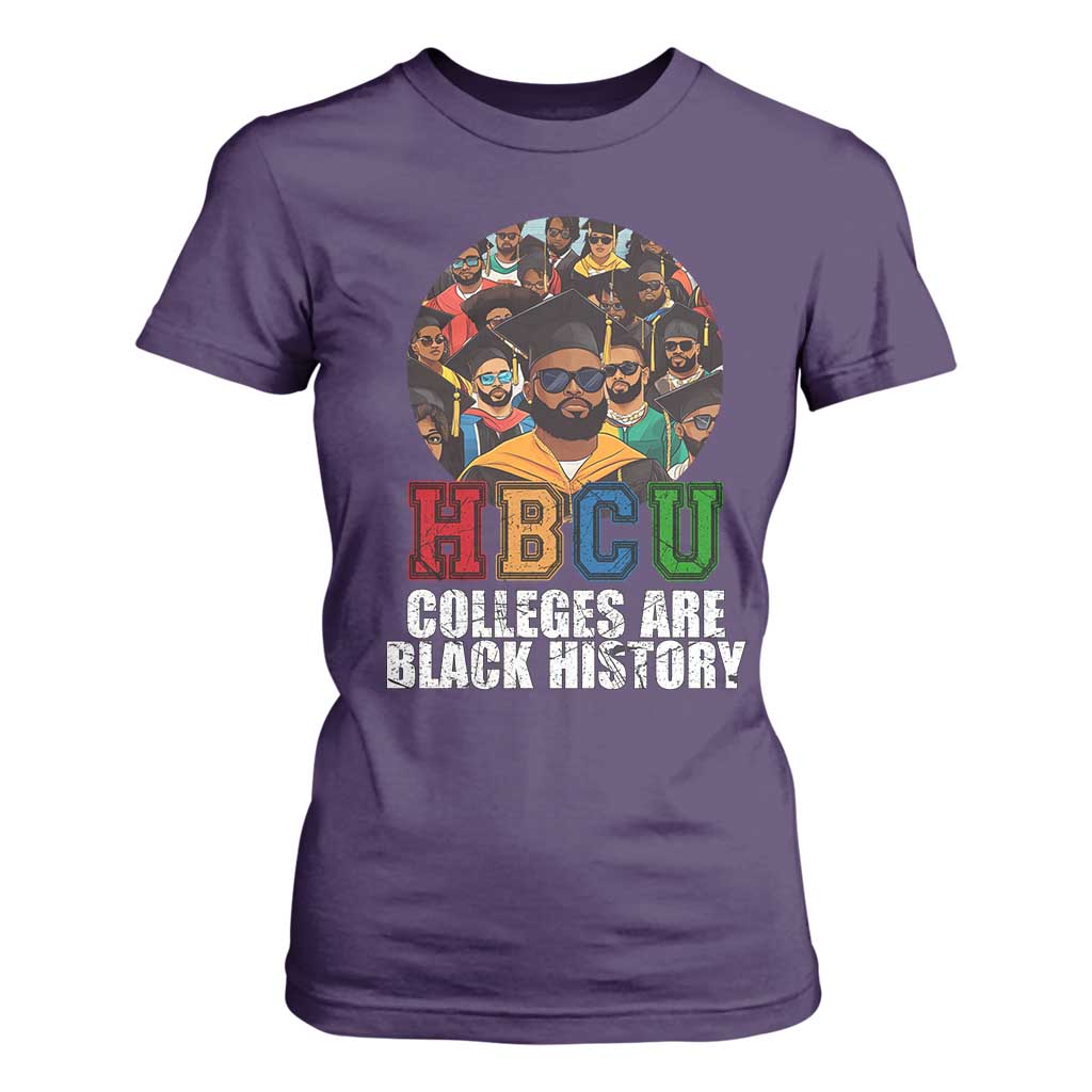 HBCU Colleges Are Black History T Shirt For Women African Education TS02 Purple Print Your Wear