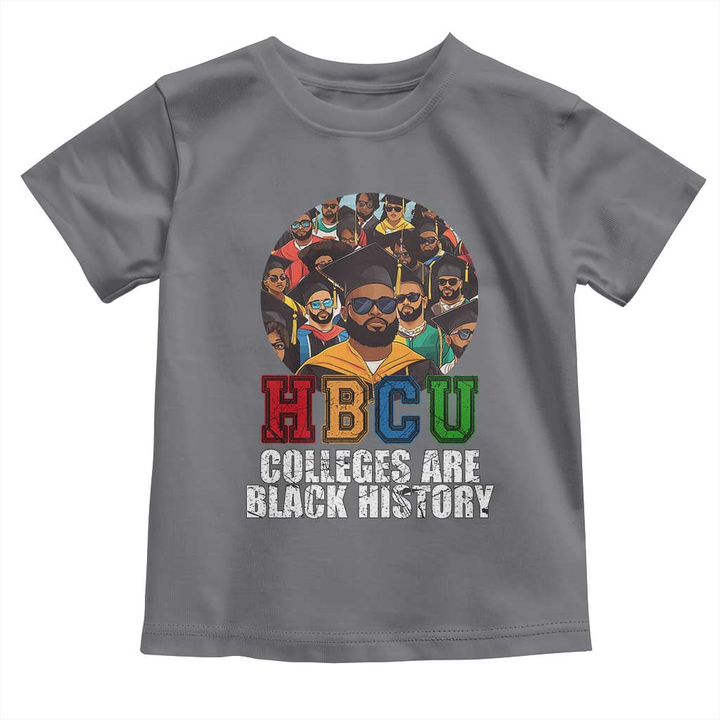 HBCU Colleges Are Black History Toddler T Shirt African Education TS02 Charcoal Print Your Wear
