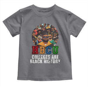 HBCU Colleges Are Black History Toddler T Shirt African Education TS02 Charcoal Print Your Wear