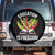 Education Is Freedom Spare Tire Cover Teaching Black History Month Books TS02 No hole Black Print Your Wear