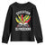 Education Is Freedom Youth Sweatshirt Teaching Black History Month Books TS02 Black Print Your Wear