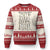 ABCs of Black History Month Ugly Christmas Sweater Black Excellence Pride TS02 Beige Red Print Your Wear