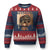 Black Teacher Magic Ugly Christmas Sweater Black History Month Afro Hair Melanin TS02 Navy Red Print Your Wear
